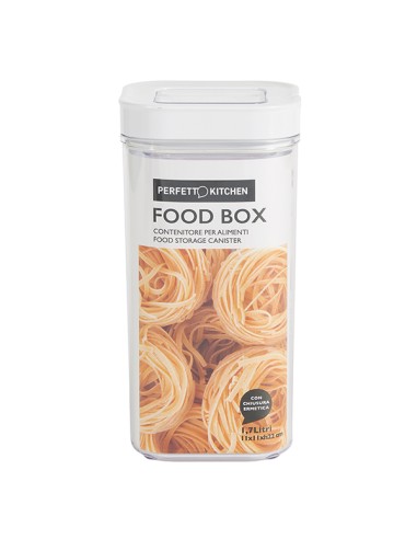 contenitore alimentare Foodbox in ABS 110x110x220mm 1,7lt Perfetto 29191