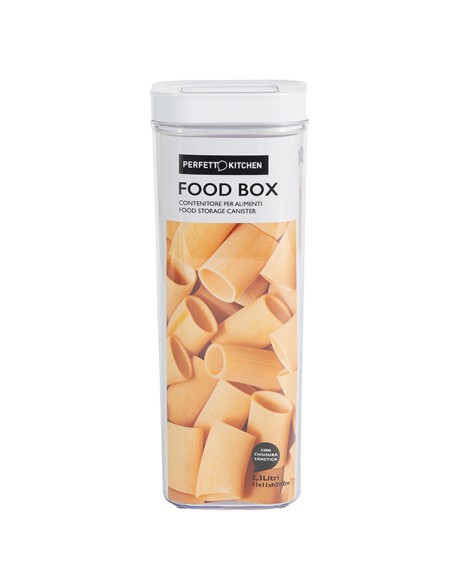 contenitore alimentare Foodbox in ABS 110x110x290mm 2,3lt Perfetto 29192 PERFETTO CONTENITORI PER ALIMENTI-BORSE-CESTE