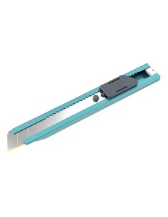 Cutter multiuso in metallo con lama a spezzare 18mm Uttil MUPTUK08-EX