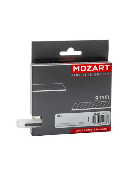 Conf. 10 lame a spezzare 9mm Mozart MM91 Mozart CUTTER DA LAVORO