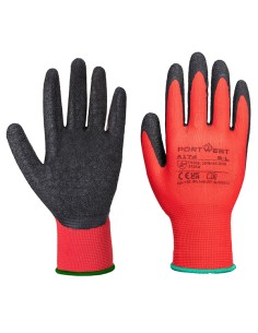 Guanti A174 Flex Grip tg L lattice rosso/nero Portwest A174R8RL Portwest GUANTI DI PROTEZIONE