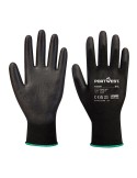 Guanti A195 touch con palmo in PU tg L nero Portwest A195K8RL