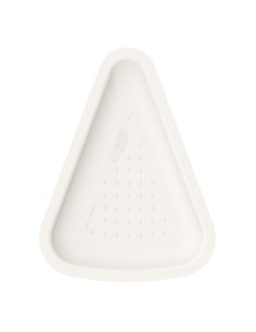 Conf 125 Vassoi pizza  1/8 19x25cm bianco Signor Bio BTT003BIO125F