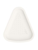 Conf 125 Vassoi pizza  1/6 23x26cm bianco Signor Bio BTT001BIO125F