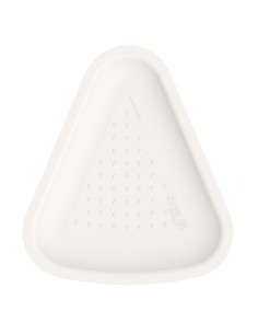 Conf 125 Vassoi pizza  1/6 23x26cm bianco Signor Bio BTT001BIO125F