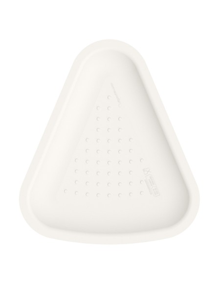 Conf 125 Vassoi pizza  1/6 23x26cm bianco Signor Bio BTT001BIO125F