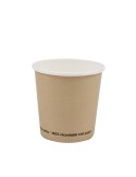 Conf 50 Bicchieri caffE' in carta 75ml avana Signor Bio PGC022BIO50C