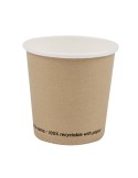 Conf 50 Bicchieri caffE' in carta 100ml avana Signor Bio PGC016BIO50C