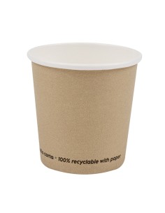 Conf 50 Bicchieri caffE' in carta 100ml avana Signor Bio PGC016BIO50C