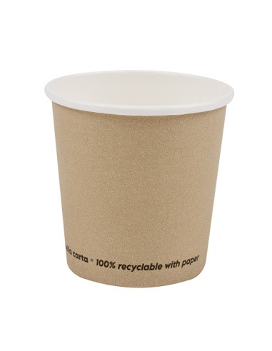 Conf 50 Bicchieri caffE' in carta 100ml avana Signor Bio PGC016BIO50C