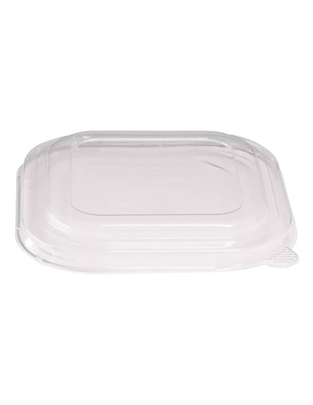 Conf 50 Coperchi per bowl quadrate 900/1200ml trasparente Signor Bio PBL007BIO50B