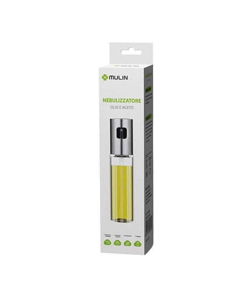 Nebulizzatore spray olio e aceto in vetro 100ml Mulin 80533 Mulin PICCOLI ELETTRODOMESTICI