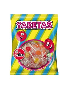 Busta Lecca lecca piatto Yaketas 150pz DBYAK No Brand CARAMELLE-CIOCCOLATINI-CHEWING GUM