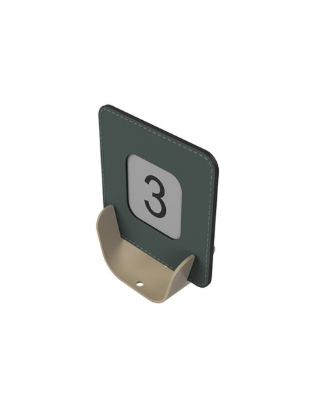 Porta QR code segnaposto METAL NERO 10x4x11,5 cm, BEIGE Stilcasa MET-SQR-N07 STILCASA PORTA MENU' e ACCESSORI