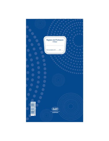 Registro del Professore (6 classi) 31x17cm 3225PS000G Data Ufficio 3225PS000G DATA UFFICIO LIBRI SOCIALI