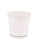 Conf 50 Bicchieri caffE' in carta 75ml bianco Signor Bio PGC021BIO50C