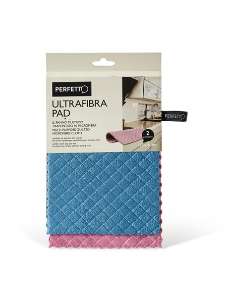 Panno Ultrafibra Touch 35x35cm colori assortiti Perfetto 0319F