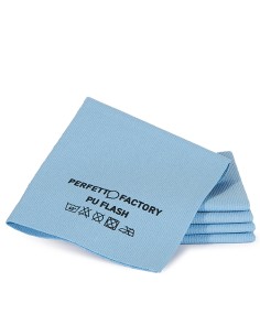 Conf 5 Panni in PU flash 34x36cm blu Perfetto Factory 26590 PerfettoFactory ASSORBIUMIDITA'-PROFUMATORI-CANDELE
