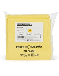 Conf 5 Panni in PU flash 34x36cm giallo Perfetto Factory 26592 2