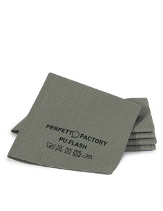 Conf 5 Panni in PU flash 34x36cm grigio Perfetto Factory 26594