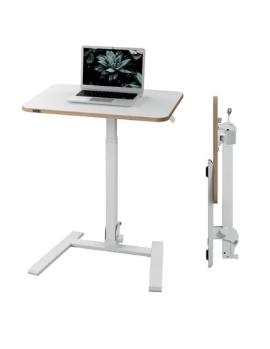 Scrivania Compatta pneumatica mobile pieghevole 65x46x74-109cm Leitz 65880001