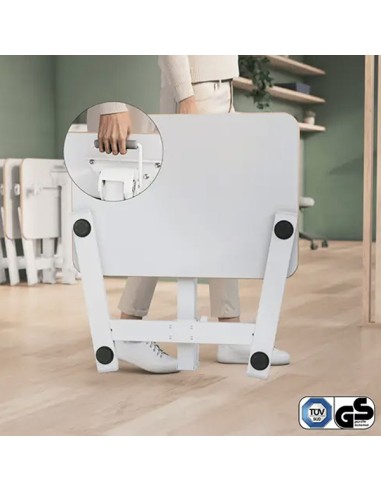 Scrivania Compatta pneumatica mobile pieghevole 65x46x74-109cm Leitz 65880001