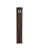 posacenere a colonna con serratura  corten Stilcasa PTE-N