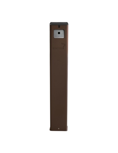 posacenere a colonna con serratura corten Stilcasa PTE-N STILCASA CESTINI E POSACENERE