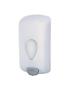 Dispenser sapone liquido/gel Stileco 1L bianco Medial International 920041 Medial ACCESSORI PER IL BAGNO E DISPENSER