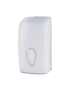 Dispenser carta igienica interfogliata Stileco 500 fogli bianco Medial Internati 920005 Medial ACCESSORI PER IL BAGNO E DISPE...