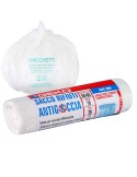 10 Sacchi rifiuti organici Sac Bio 50x60cm 30L 12my  bianco Geko 8500500002