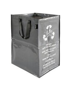 Contenitore Ricicla Bag indifferenziata grigio Perfetto 12854