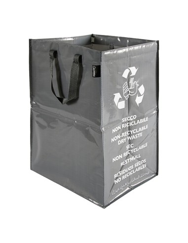 Contenitore Ricicla Bag indifferenziata grigio Perfetto 12854