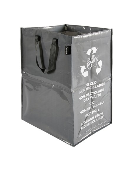 Contenitore Ricicla Bag indifferenziata grigio Perfetto 12854