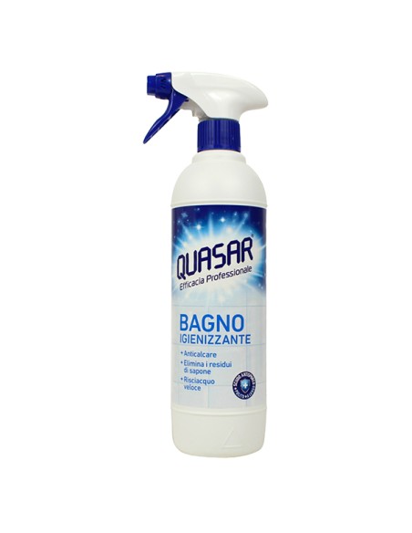 Detergente igienizzante bagno spray Quasar flacone 580ml 40345PIT Quasar DETERGENTI-DETERSIVI PER PULIZIA