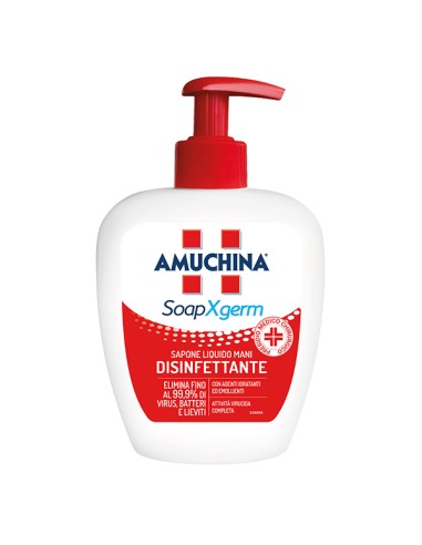 Sapone liquido disinfettante mani SoapXgerm 250ml Amuchina 419846