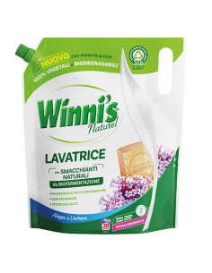 Detersivo lavatrice ecoformato 1350ml sapone di aleppo e verbena Winni's M037300 Winni's DETERGENTI-DETERSIVI PER PULIZIA