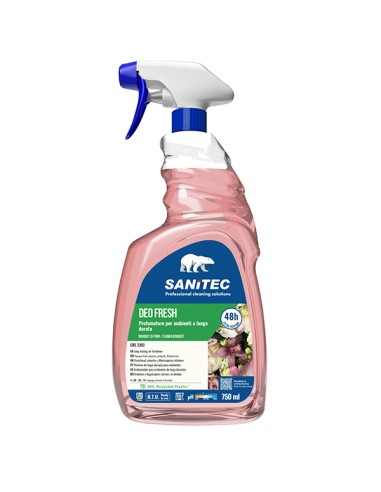 Profumatore per ambienti Deo Fresh 750ml bouquet di fiori Sanitec 2303 Sanitec ASSORBIUMIDITA'-PROFUMATORI-CANDELE