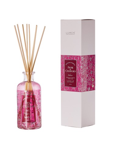 Diffusore d'essenza a bastoncino fior di ciliegio/sakura 200ml Methodo X540401 METHODO ASSORBIUMIDITA'-PROFUMATORI-CANDELE