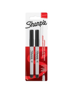 Blister 2pz Sharpie ultrafine nero 1985878 SHARPIE PERMANENTI