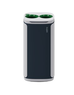 Contenitore per raccolta differenziata Wastee verde/vetro Kobra WA-99.004 KOBRA CESTINI E POSACENERE