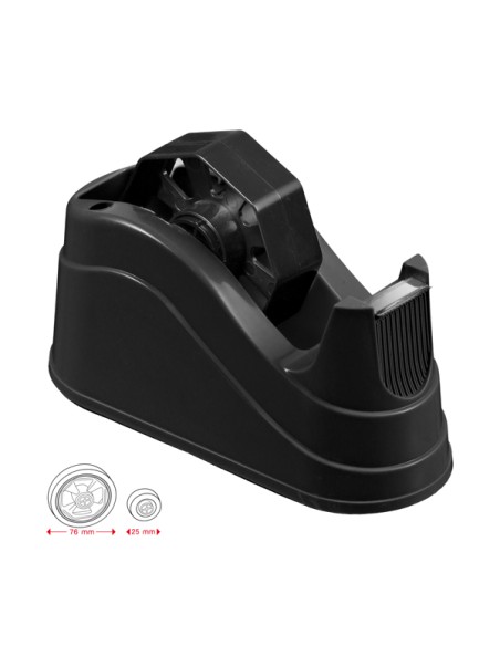 Dispenser da tavolo medium c/portapenne nero per nastri 33/66mt Starline 3000NE