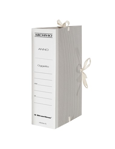 Faldone c/lacci incollati Tela 35x25cm dorso 5cm Starline X0011 STARLINE FALDONI