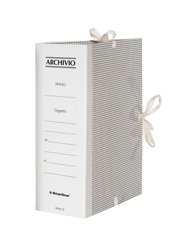 Faldone c/lacci incollati Tela 35x25cm dorso 15cm Starline X0014 STARLINE FALDONI