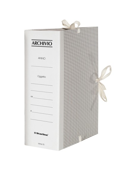 Faldone c/lacci incollati Tela 35x25cm dorso 15cm Starline X0014 STARLINE FALDONI