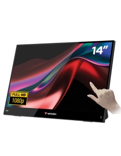 Monitor portatile 14" FHD Touchscreen LIGHT-Verbatim 32400 VERBATIM MONITOR