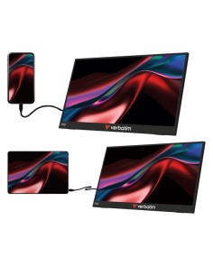 Monitor portatile 14" FHD Touchscreen LIGHT-Verbatim 32400 VERBATIM MONITOR 2