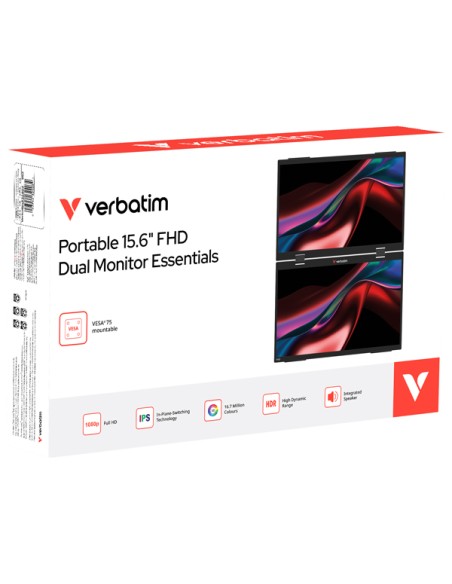 Monitor portatile 15.6" dual LIGHT_Verbatim 32403 VERBATIM MONITOR