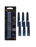 Scatola 6 cartucce inchiostro blu Cross E200082