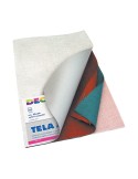 Conf. 10 pz juta naturale 20x30cm colori assortiti DECO 05541